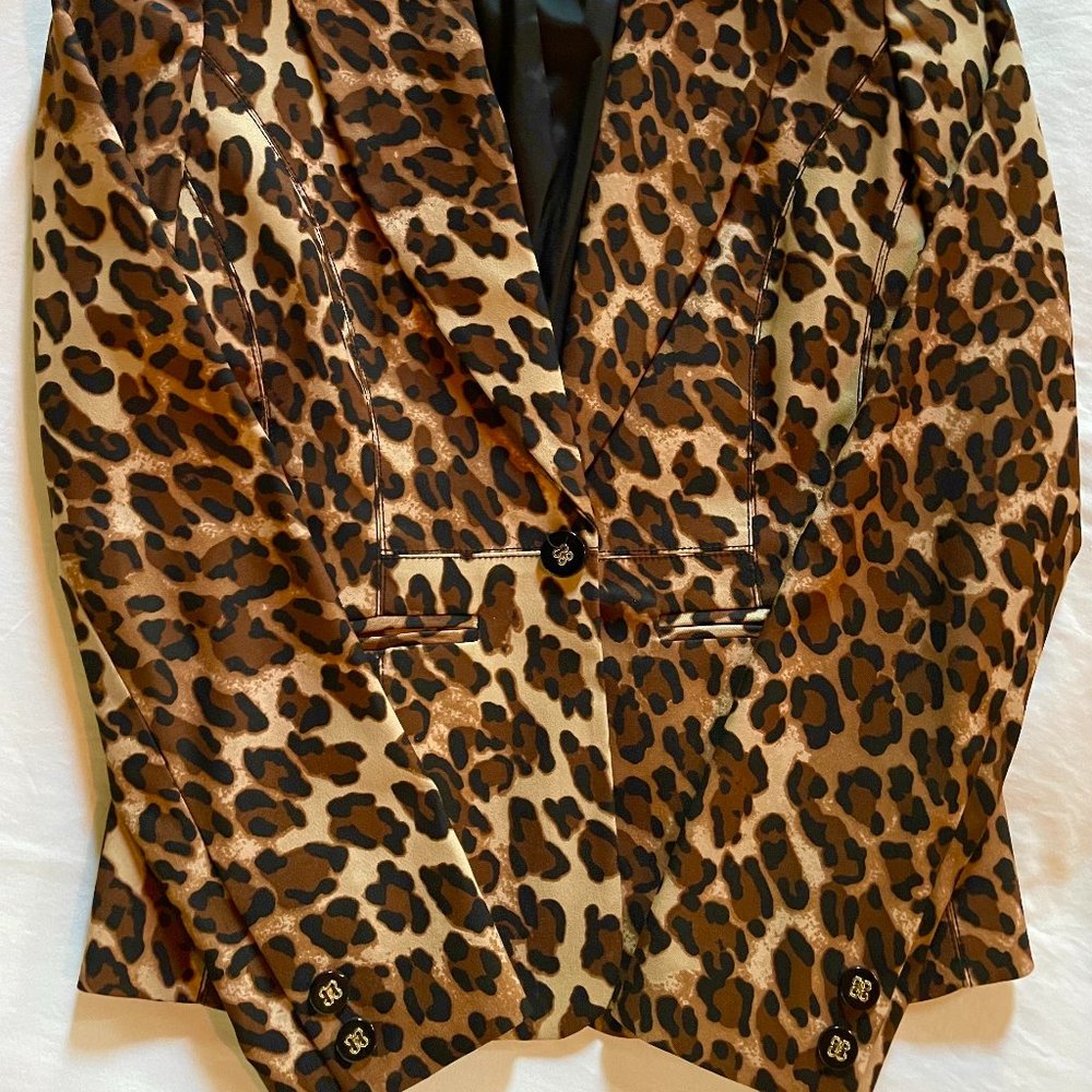 Cache Leopard Print Jacket - image 2